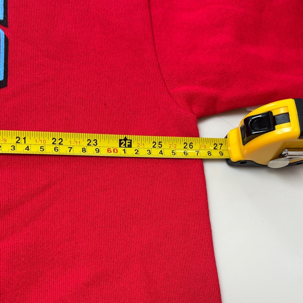 Delta Red Crewneck Sweatshirt with Titans Logo - Picture 5 of 6